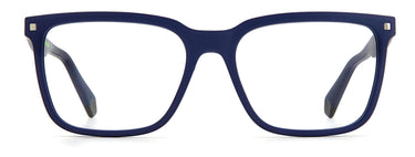 Premium Men Polaroid Eyeglasses: PLD D436 - Matte Blue - SpecSMART Eye Clinic (Front View)